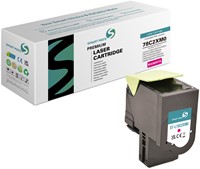 Smart Mate alternatief t.b.v. Lexmark Toner 78C2XM0 Magenta 5000 afdrukken