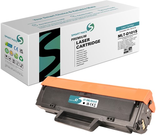 Smart Mate alternatief t.b.v. Samsung Toner SU696A (MLT-D101S) Zwart 1500 afdrukken