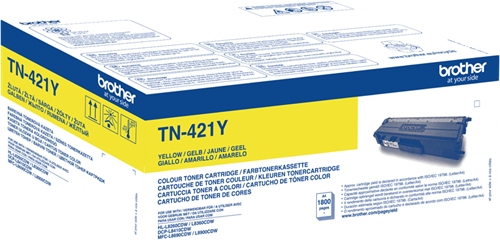Toner Brother TN-421Y geel-3