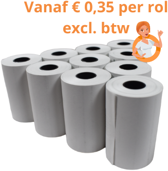 50 st. kassarollen, 57x40x12 thermisch 18 meter