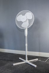 Statiefventilator Ø40cm wit
