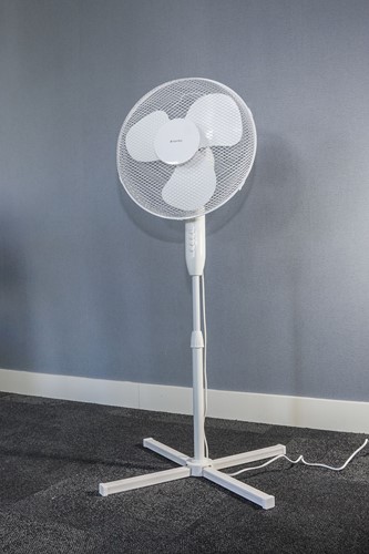 Statiefventilator Ø40cm wit