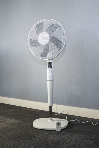 Statiefventilator deluxe Ø45cm wit