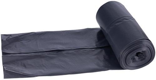 Vuilniszakken Donau Eco - extra sterk, zwart, 120 L - 10 stuks-2