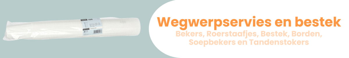Artikelgroep - 8619 - Wegwerpservies en bestek 
